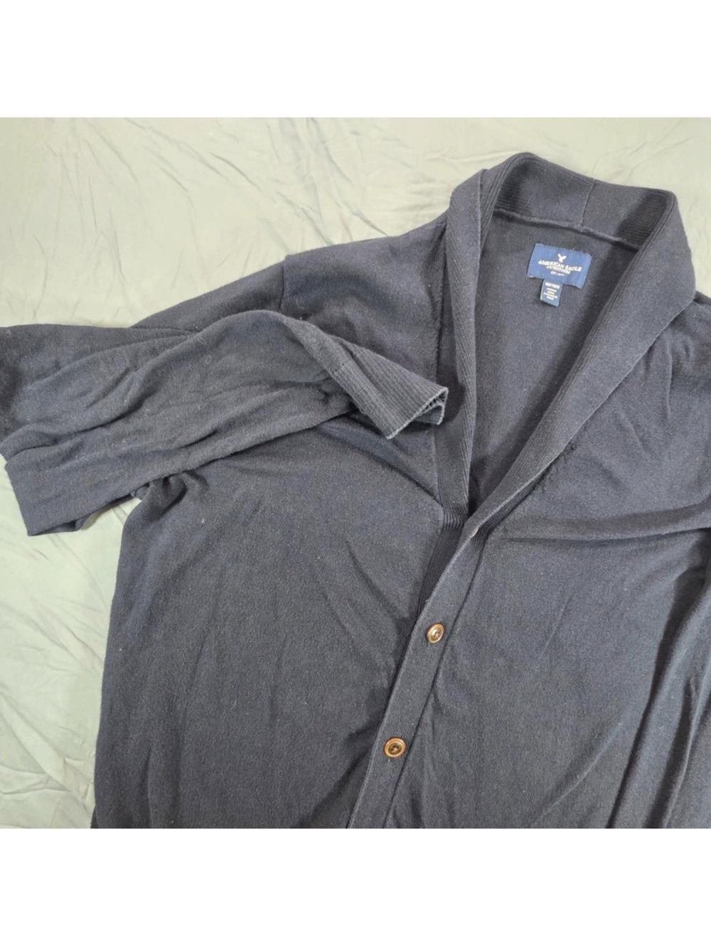 shawl collar cardigan from American Eagle Outfitter